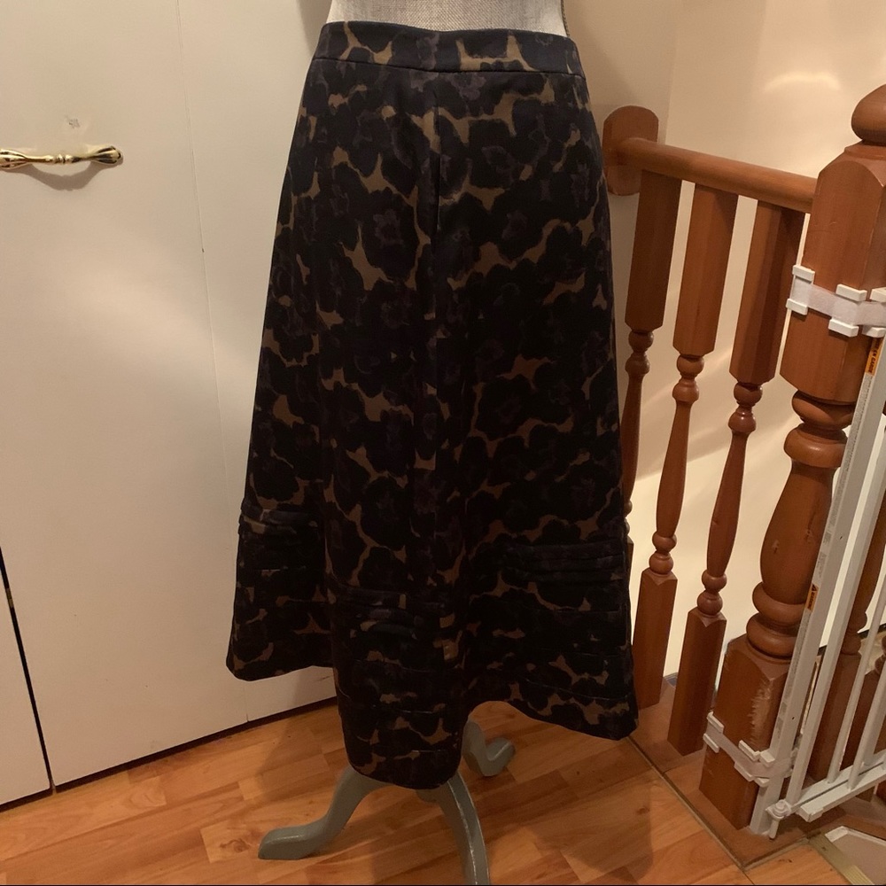 Banana Republic Brown/Black Casual Skirt
